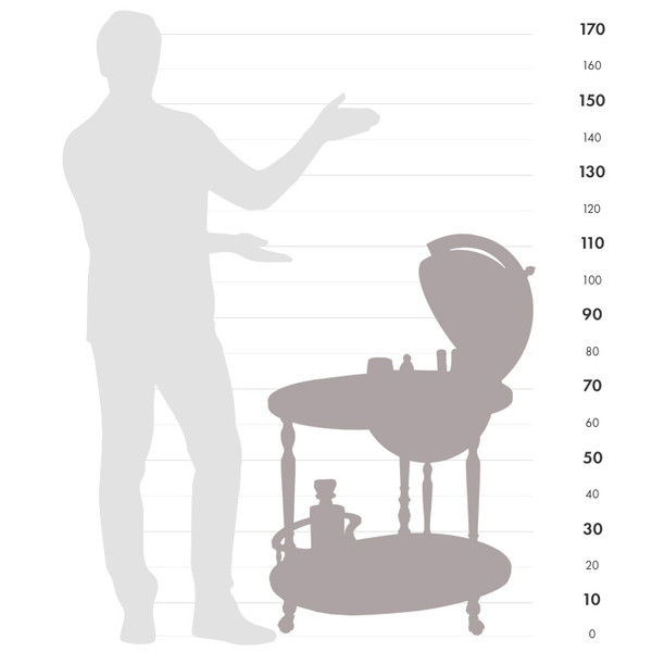 Globe de bar Zoffoli living Giasone 40cm