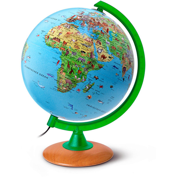 Räthgloben Kinderglobus grün 25cm