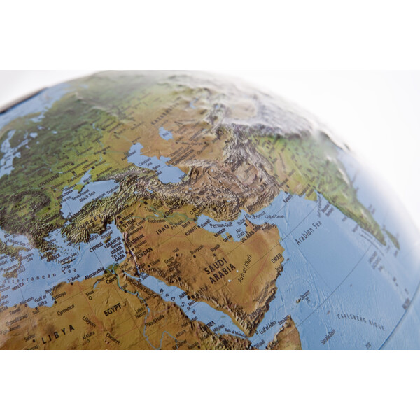 Globe à relief Atmosphere R4 Silver 30cm