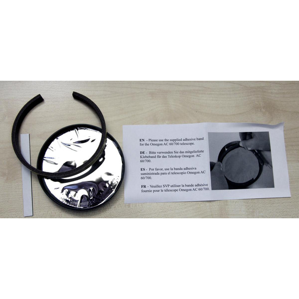 Filtres solaires Omegon 60-70 mm