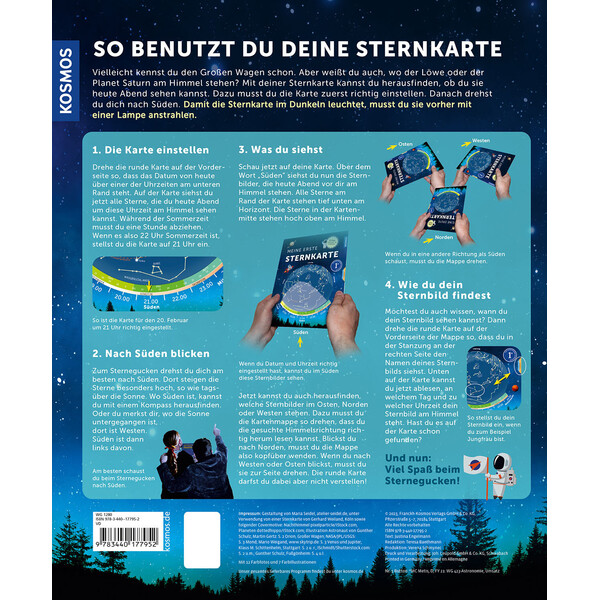 Kosmos Verlag Meine erste Sternkarte