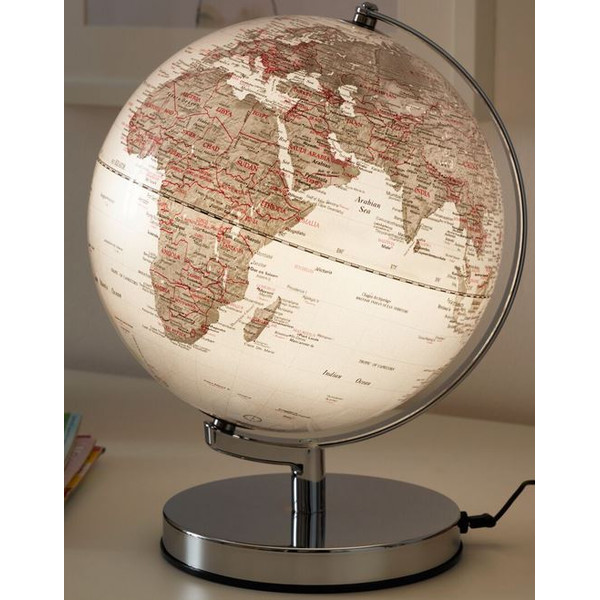 TROIKA Globus Terra Silver Light 25cm