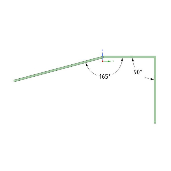 Lunatico Halterung zur Montage des Wettersensors und Windmessers