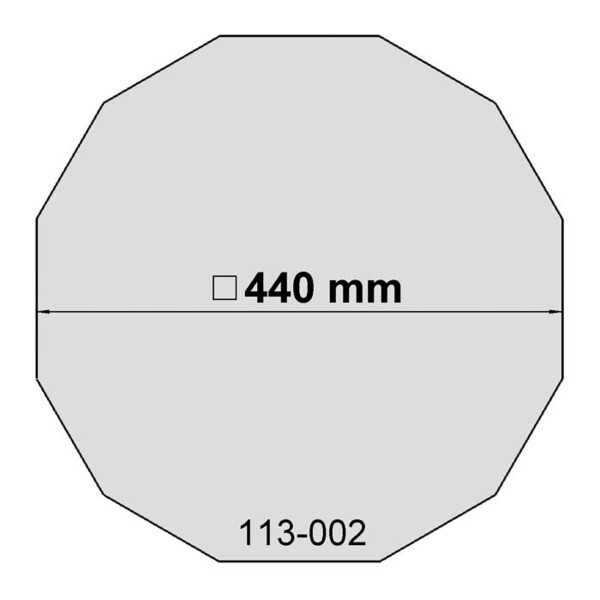 euro EMC Filterfolie Ersatzfolie für Sonnenfilter Größe 13 AstroSolar