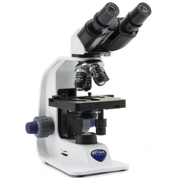 Microscope Optika B-159R-PL  binoculaire, plan, batterie, 1000x