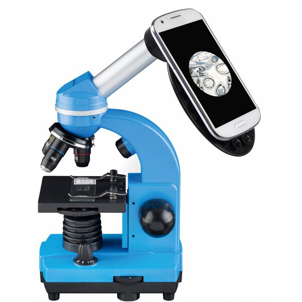 Microscope Bresser Junior Biolux SEL bleu