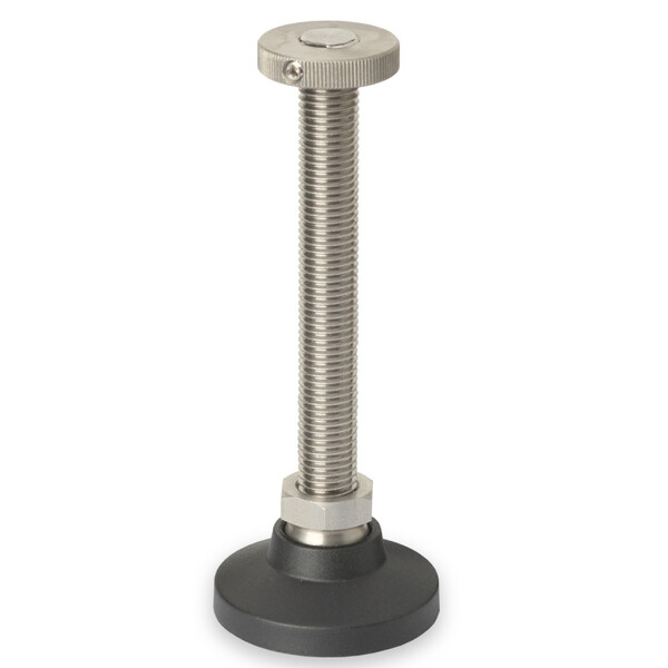 euro EMC Pieds articulés en acier inoxydable