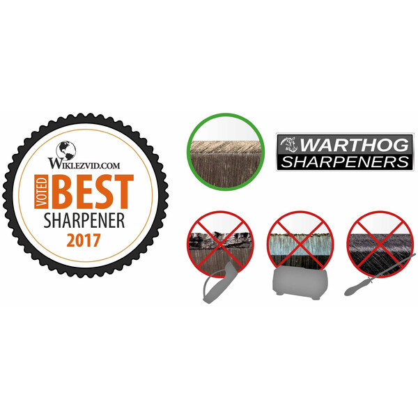Warthog Sharpeners Unité de meulage en céramique pour couteaux dentelés