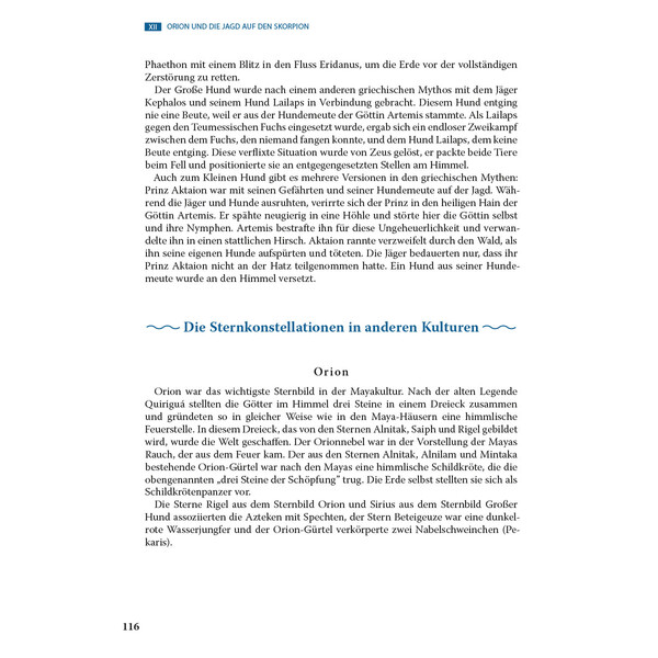 Astronomie-Verlag Mythes sur les étoiles