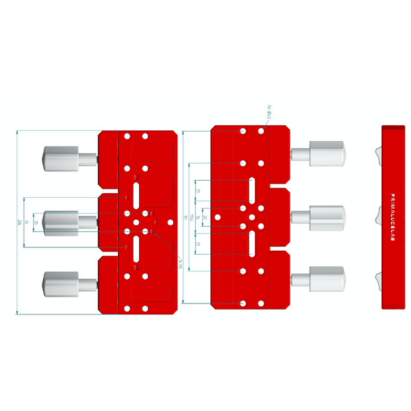 PrimaLuceLab Queue d'aronde femelle PLUS Vixen/Losmandy Maxi