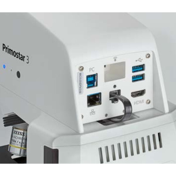 Microscope ZEISS PrimoStar 3, Fix-K, Bi, Cam, SF20, 4 Pos., ABBE 0.9,40x-400x