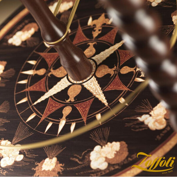 Globe de bar Zoffoli living Explora Honey Brown 40 cm