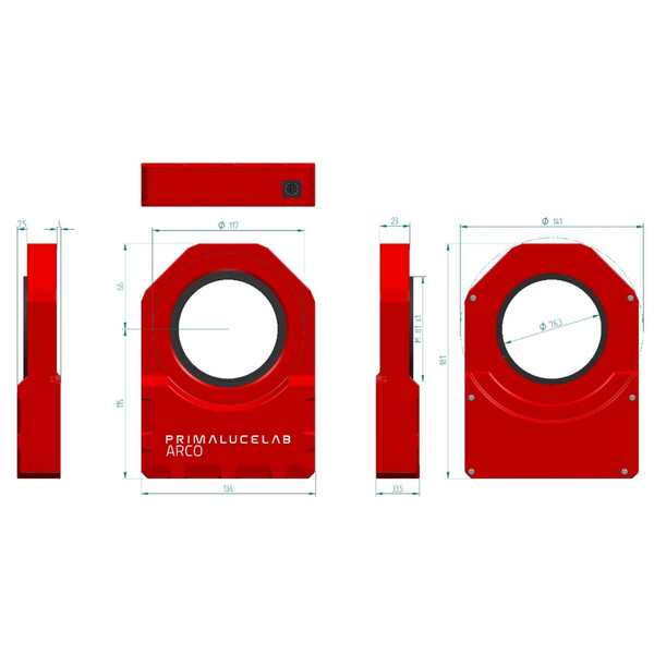 Rotateur PrimaLuceLab ARCO 3"