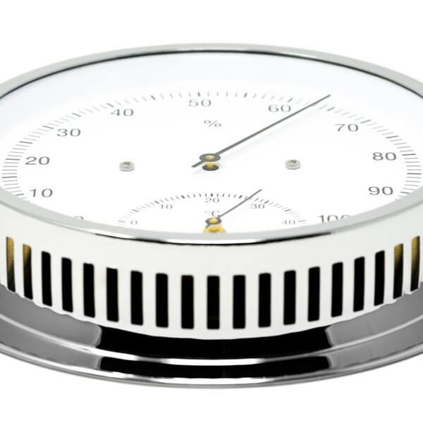 Station météo Fischer Thermomètre climatique blanc