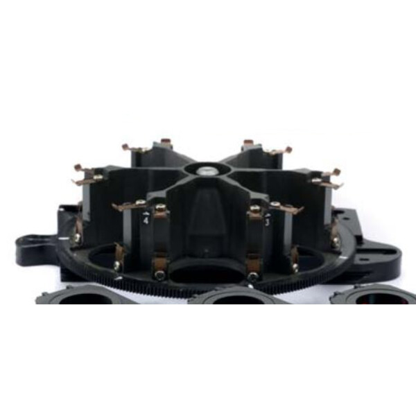 Optika Boîte à filtres de fluorescence à 6 positions, M-1334