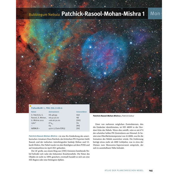 Oculum Verlag Atlas des nébuleuses planétaires, volume 1