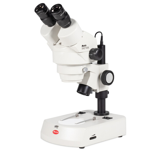 Motic Microscope Stereo Zoom SMZ-160-BLED, LED, 0,75x-4,5x