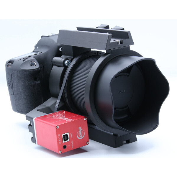 Astroprints Kit de montage du moteur EAF avec collier, rail et support pour chercheur pour objectif Sigma Art 85 mm