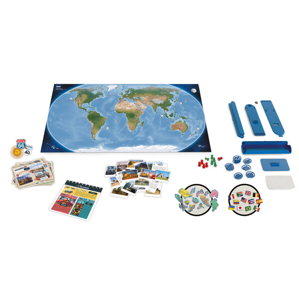 Carte pour enfants Buki Magnetische Weltkarte (70x38cm)