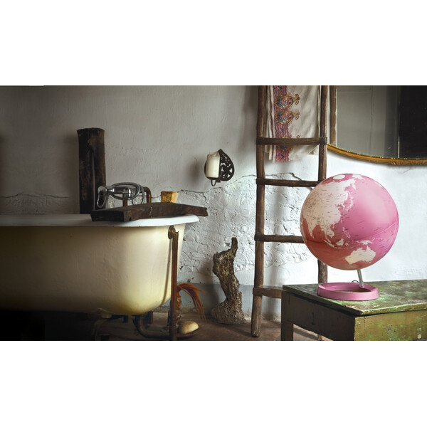 Globe Atmosphere Light&Colour Pastel Coral 30cm