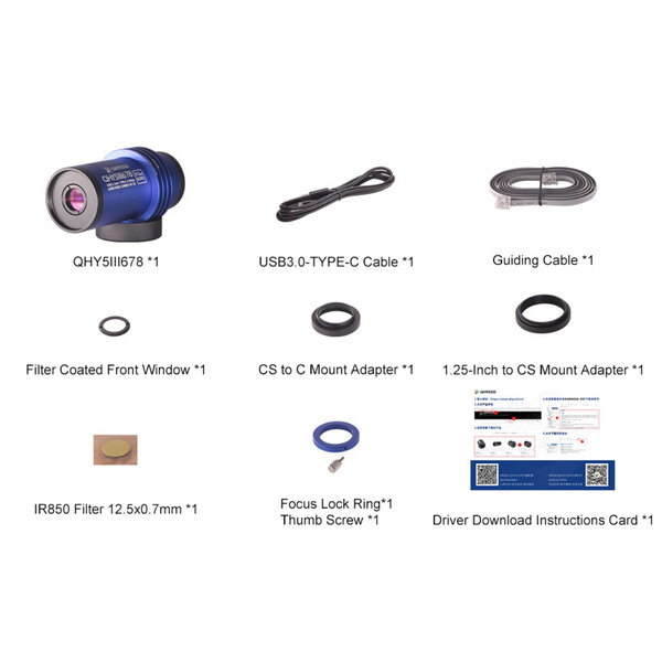 Caméra QHY 5III 678M Mono