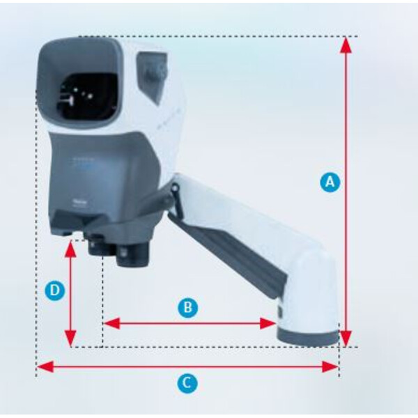 Vision Engineering Stereomikroskop MANTIS ERGO mit "Verso Universalständer" (ohne Objektive) SMR200
