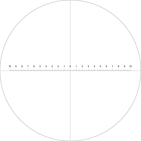 Levenhuk Objektträger zur Kalibrierung von Stereomikroskopen CSS1