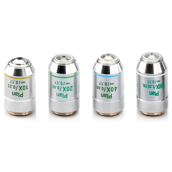 Microscope Kern OBN 159, PH, 1,25 Condenseur d'Abbe, infinity, plan, 4x-100x, Dl, 3W LED