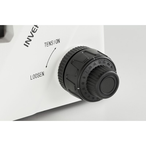 Kern OCM 166, FL, PH, trino, inversé, condenseur Abbe N.A. 0,3 fixe, 10x-40x, 30 W LED, Al, 100 W HBO, Dl