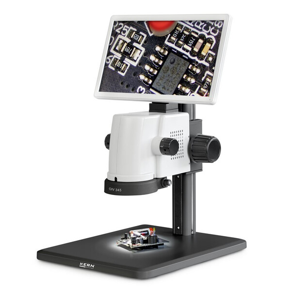 Microscope Kern OIV 345, numérique, 0,7x-4,5x, LED, Al, HDMI