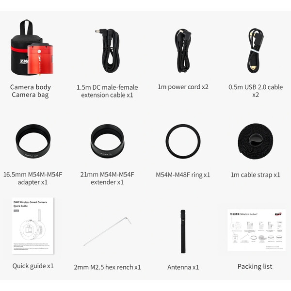 ZWO Kamera ASI 2600 MC-Air Color