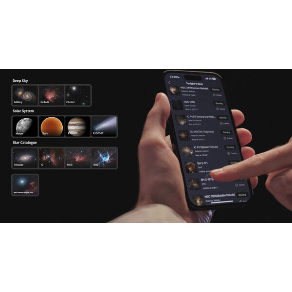 ZWO Smart Telescope AP 30/150 Seestar S30 + Universe2go+