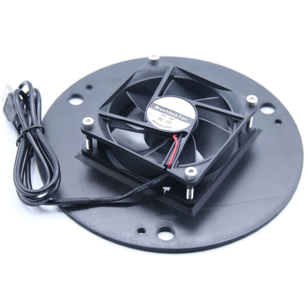 Astroprints Cache miroir pour Skywatcher Newton 6" Support de miroir principal  avec ventilateur USB 5V