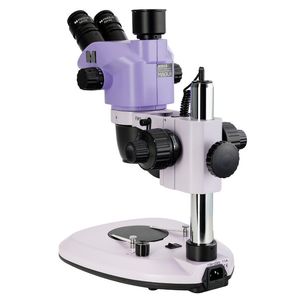 Microscope stéréo zoom MAGUS 8T 6.5x-55x trino Greenough 3W LED