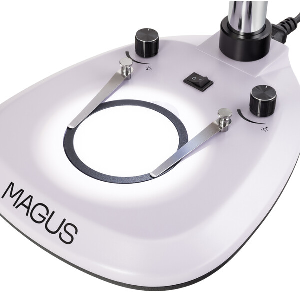 Microscope stéréo zoom MAGUS 8T 6.5x-55x trino Greenough 3W LED