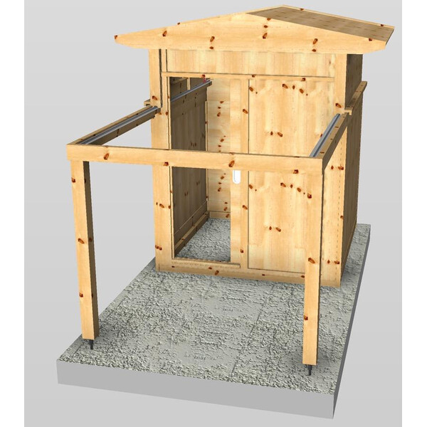 Dome Parts Observatoire à toit ouvrant GreenLine MS-20