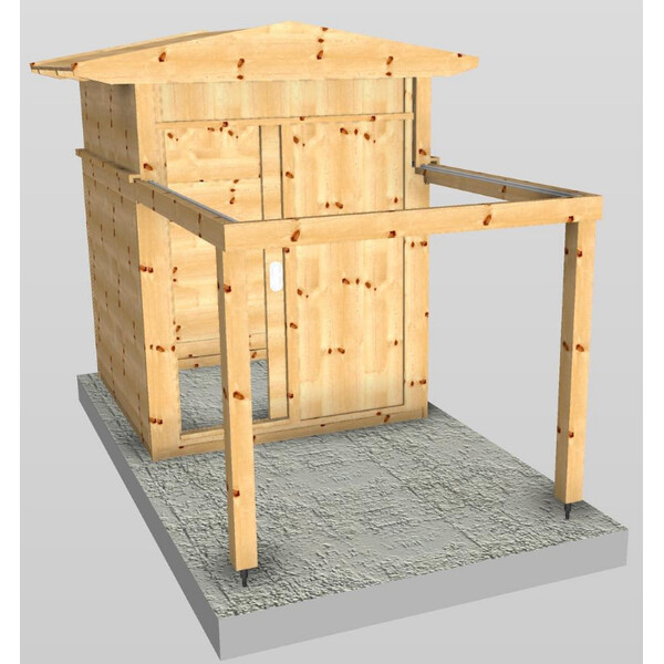 Dome Parts Observatoire à toit ouvrant GreenLine MS-20