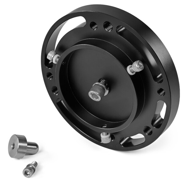 Omegon iOptron-Montierungsadapter für Pro Säule