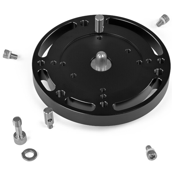 Omegon iOptron-Montierungsadapter für Pro Säule