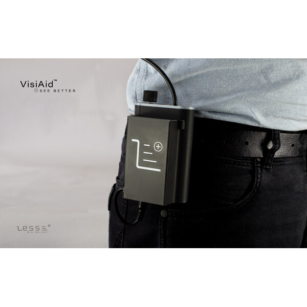 Loupe LESS VisiAid, Alimentation Portable