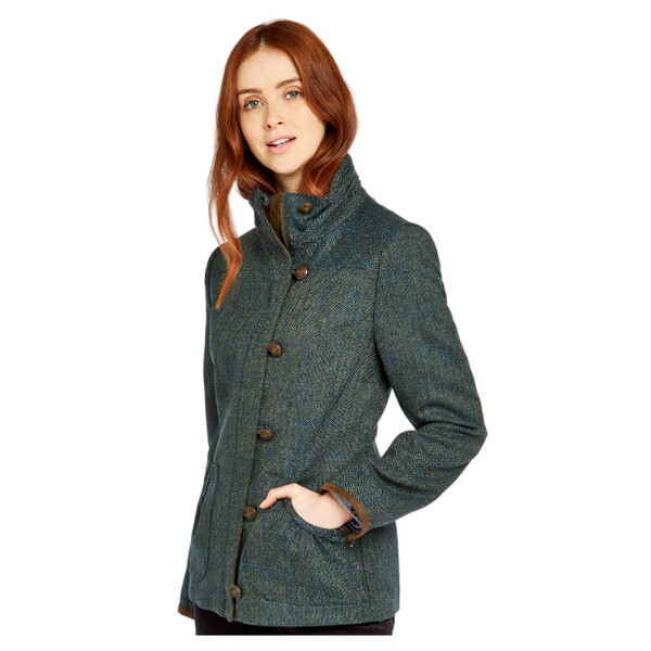 Dubarry of Ireland Tweedjacke Bracken 89 Mist Größe 40