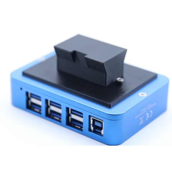 Astroprints Adapter für Pegasus Astro USB Control HUB an Sucherhalterung