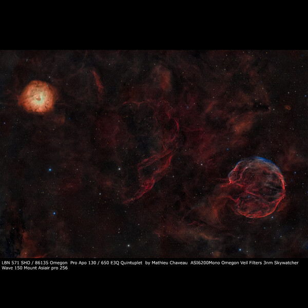 Omegon Apochromatischer Refraktor Pro Apo 130/650 ED3Q OTA