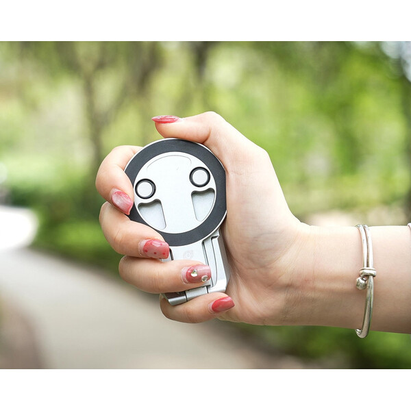 Leofoto Halterung PM-05 Magnetischer Smartphonehalter Misty Gray