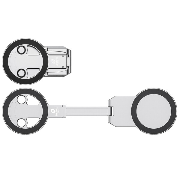 Leofoto Halterung PM-05 Magnetischer Smartphonehalter Misty Gray
