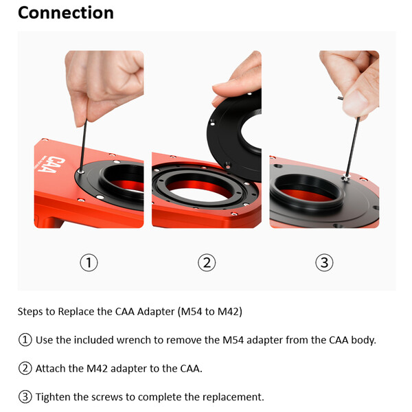 ZWO Adapter CAA / M42