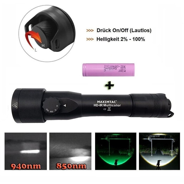 Maximtac HD-IR Multicolor + LED IR