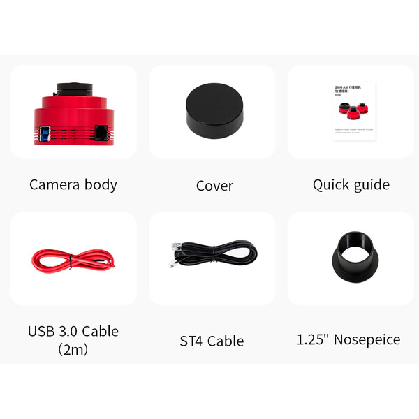 Caméra ZWO ASI 662 MM Mono