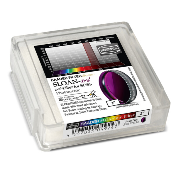 Baader Filter SLOAN/SDSS z-s' Photometric 2"