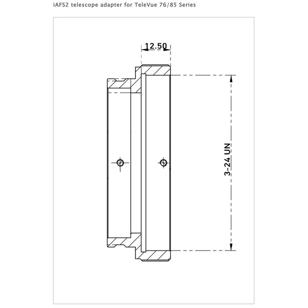 iOptron Adapter iAFS2 / TeleVue 76/85
